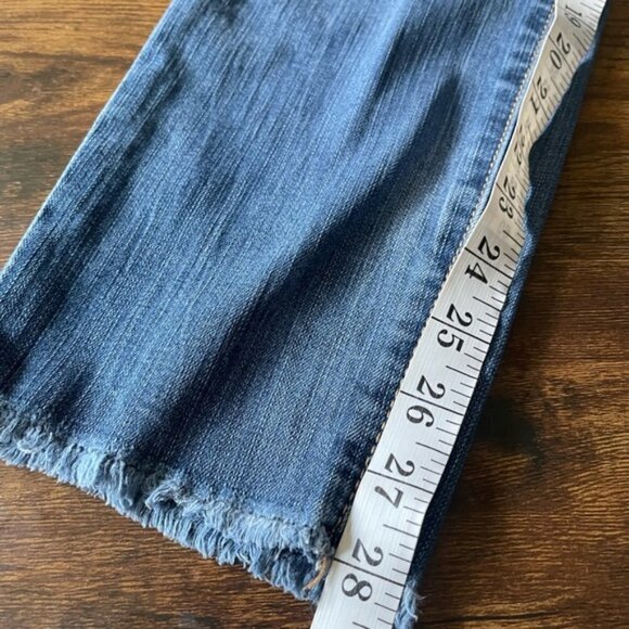 TORRID boyfriend jeans raw hem size 12 - Picture 9 of 11